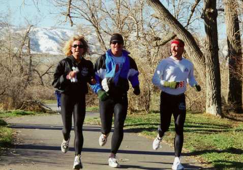 Three in stride